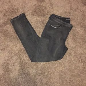 American Eagle grey jegging